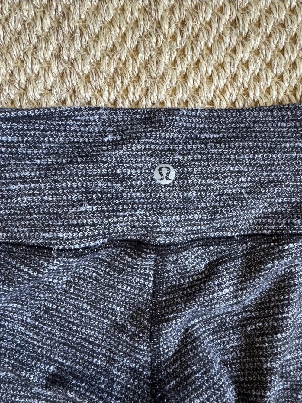 lululemon athletica Heathered Dark Gray Leggings